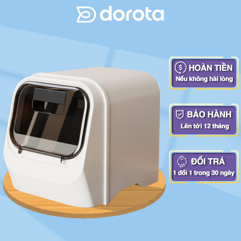 Thùng đựng gạo thông minh DOROTA chống ẩm mốc mối mọt cao cấp loại 10kg AT878