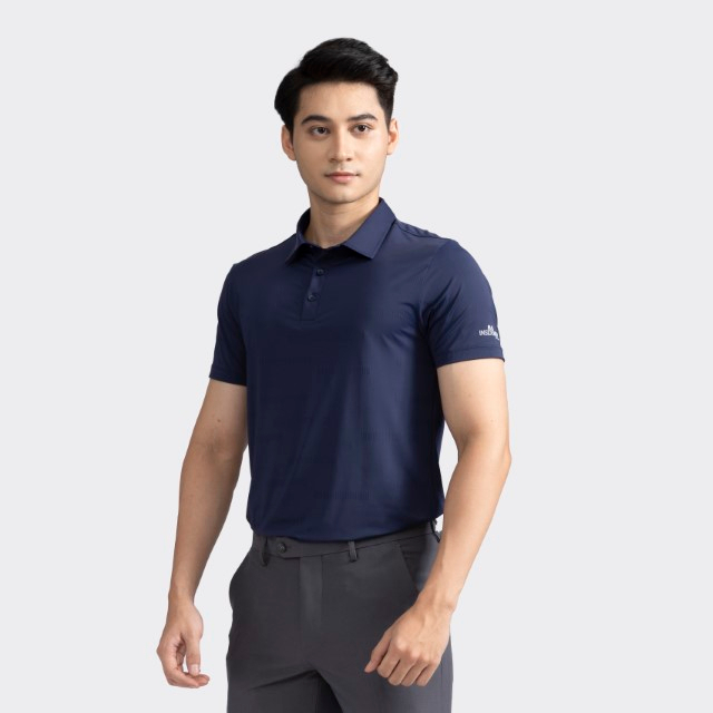 Áo polo nam INSIDEMEN in nổi logo trên tay nam tính thanh lịch sang trọng vải thun lạnh mềm mát thấm hút IPS059S2