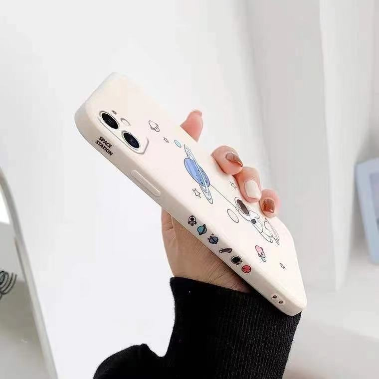 Ốp lưng Oppo Reno 8 4G, Reno 8 5G, Reno 8z, Reno 8T 5G silicon dẻo vuông bảo vệ cam Hành tinh đen trắng