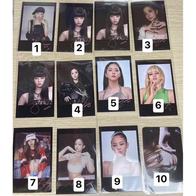 Card lẻ off BlackPink - Siêu xinh