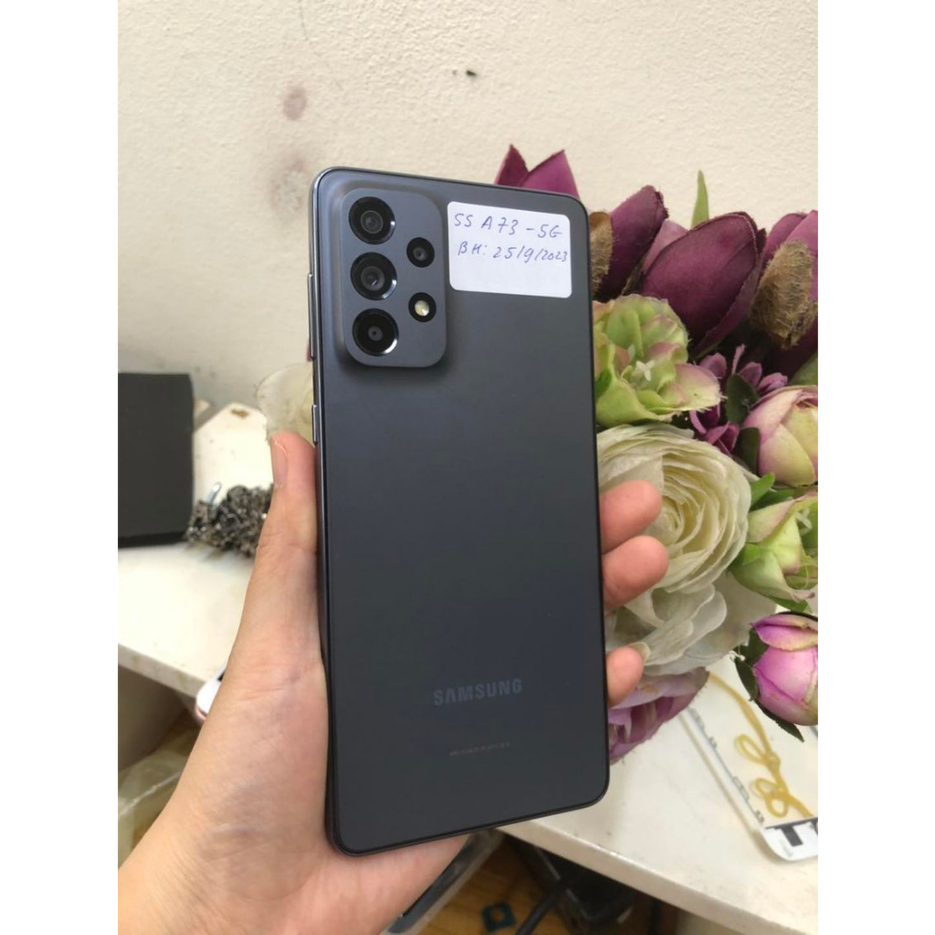 Thoại Samsung Galaxy A73 (5G) 256GB - Hàng chính hãng - Nguyên seal - Bh 12 tháng