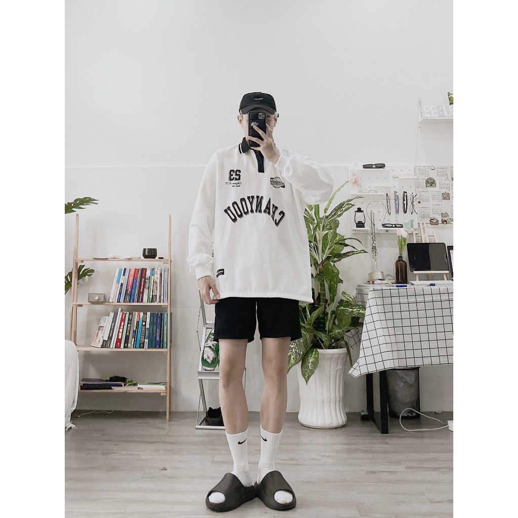 Áo Sweater Nam Nữ Form Rộng Có Cổ Tay Dài Hàng Cao Cấp - Chanyoou Sweater