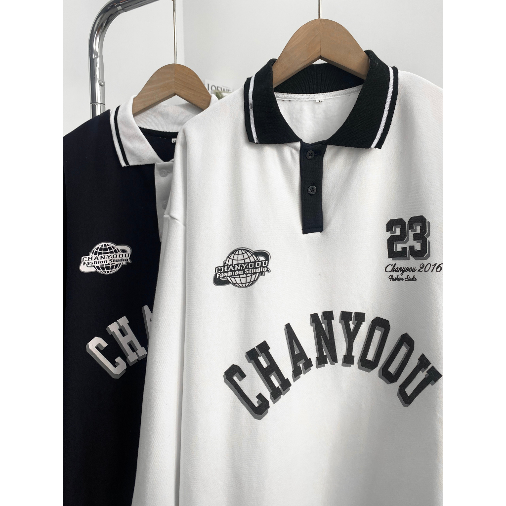 Áo Sweater Nam Nữ Form Rộng Có Cổ Tay Dài Hàng Cao Cấp - Chanyoou Sweater