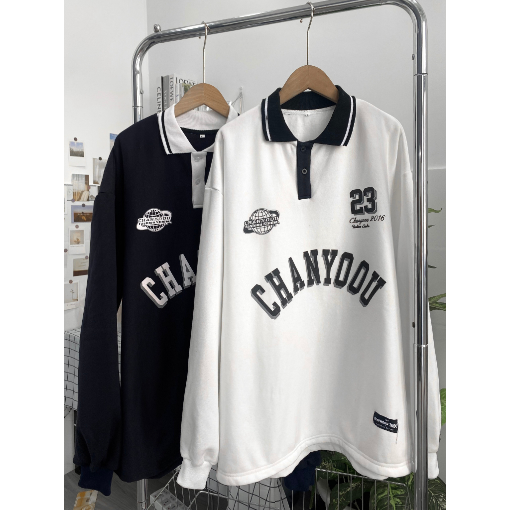 Áo Sweater Nam Nữ Form Rộng Có Cổ Tay Dài Hàng Cao Cấp - Chanyoou Sweater