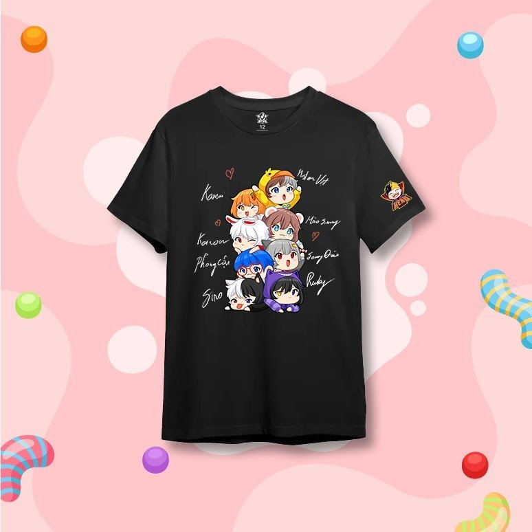 Áo Hero Team Kèm Chữ Ký Hero Team Màu Trắng, Chất Liệu Cotton, Thoáng Mát, Thời Trang Hero Team Unisex