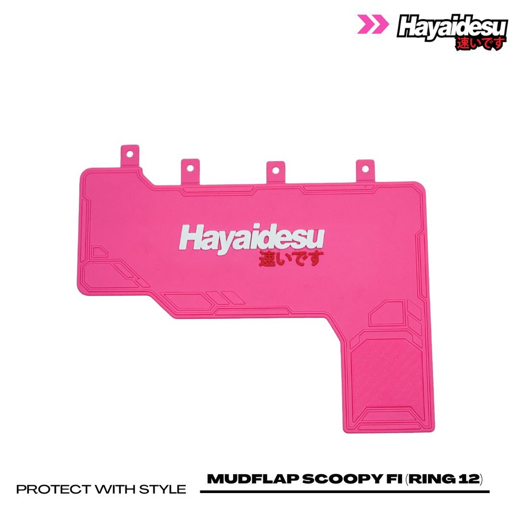 Cao su chắn bùn Hayaidesu Scoopy (2017 - 2020)