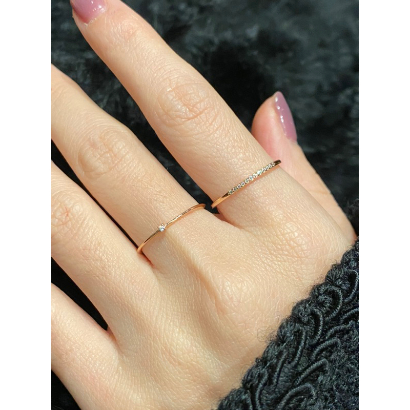 Nhẫn 1 đá, nhiều đá