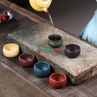 Chén Tử Sa Nghi Hưng 50ml cao cấp đủ các màu lựa chọn