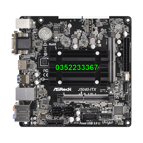 Main ITX ASRock J5040 up to 3.2GHz, NAS synology, Xpenology