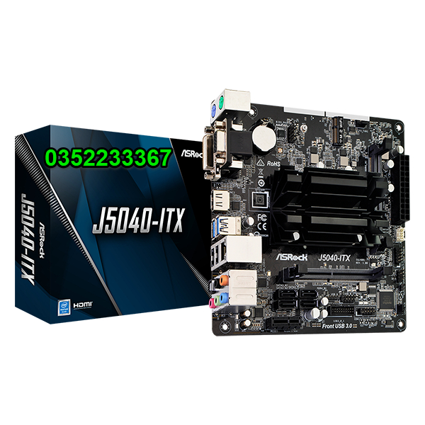 Main ITX ASRock J5040 up to 3.2GHz, NAS synology, Xpenology
