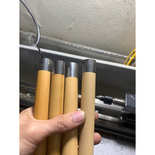 Phôi Sáo Trúc Bọc Inox 2 Đầu ( Nứa Đá Vùng Tây Nguyên )