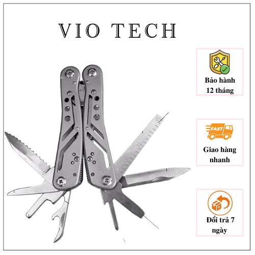 Kìm đa năng 13in1 JEEP thép không gỉ, độ cứng cao ( Made in USA )