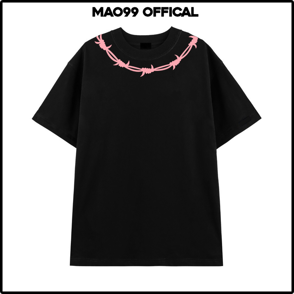 Áo Phông Unisex givechy Vòng Cổ dây gai Phong cách Boy phố 2023 100% cotton co giãn 2 chiều Mão 99
