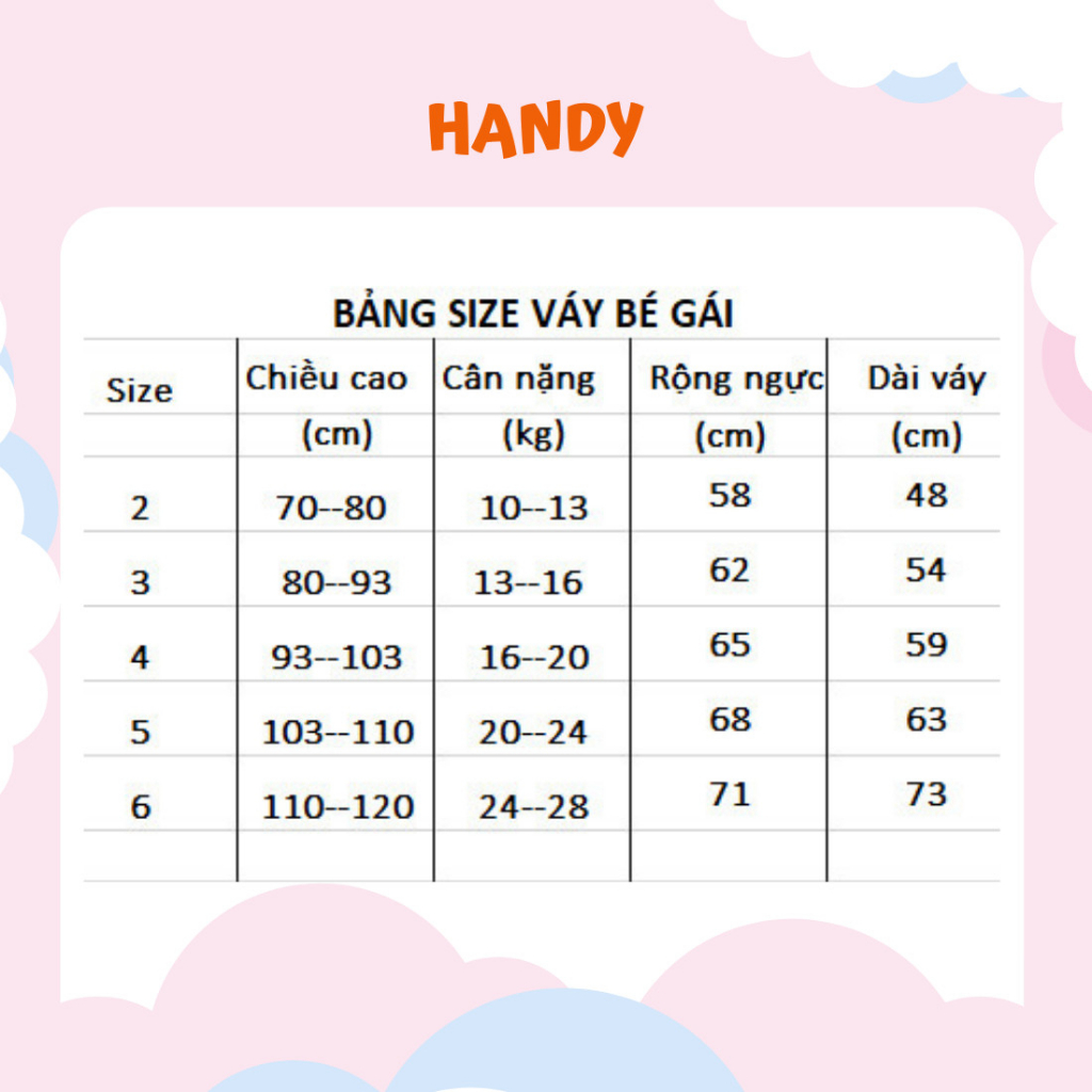 Đầm bé gái dễ thương, Váy cho bé dáng xoè cổ tròn ngắn tay