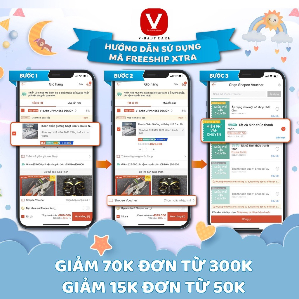 Xe Đẩy Cho Bé, Xe Đẩy Gấp Gọn Đảo Chiều V7