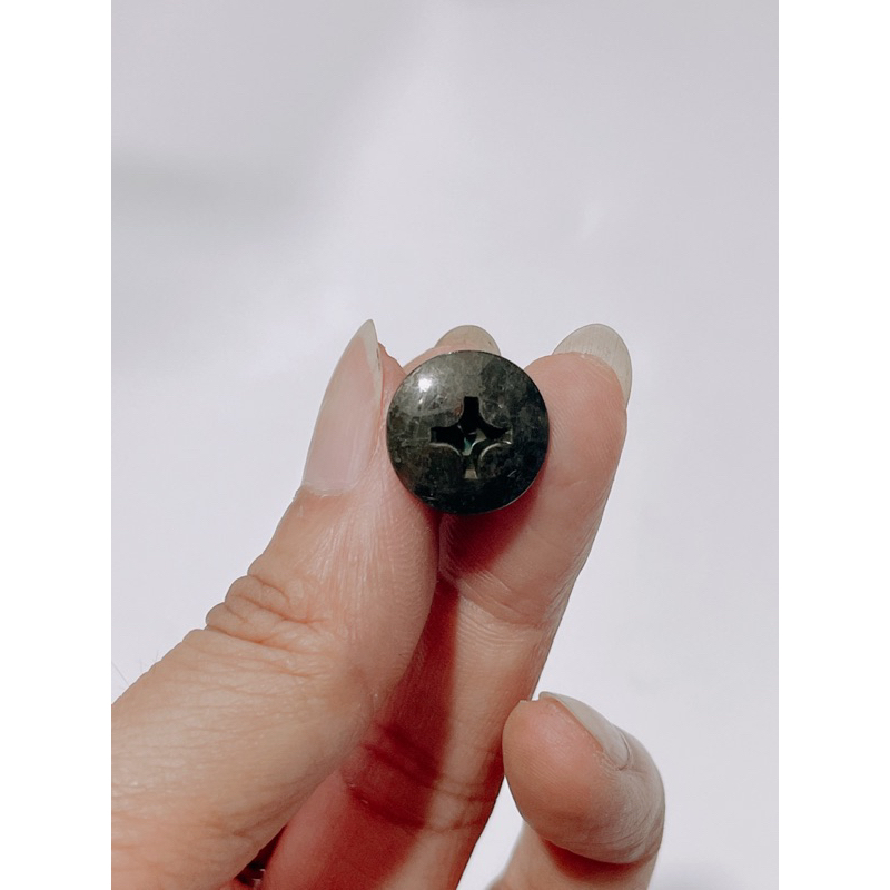 Ốc bulong 5li 5li15 có gờ màu rêu sử dụng vít 3ke, lắp thông dụng cho xe máy