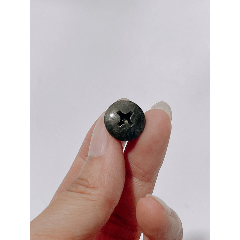 Ốc bulong 5li 5li15 có gờ màu rêu sử dụng vít 3ke, lắp thông dụng cho xe máy