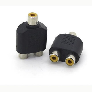 Jack chia 1 jack av cái ra 2 jack av - đầu chia rca 1 ra 2
