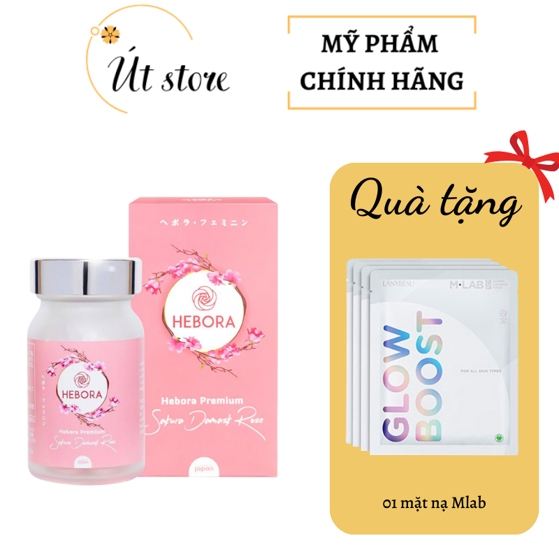 Viên uống Hebora Nhật Bản phiên bản mới viên uống tỏa hương thơm và sinh lý nữ - Út store