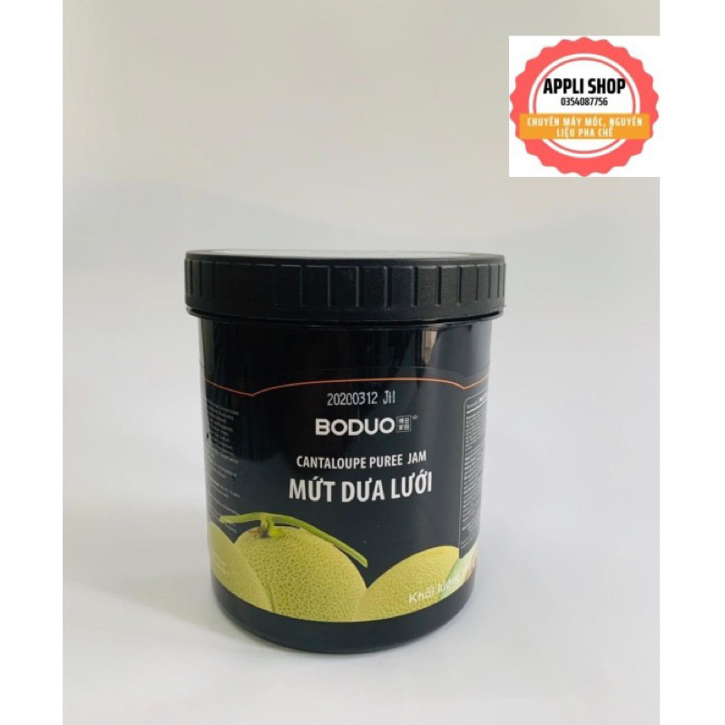 MỨT DƯA LƯỚI BODUO 1,3kg Có công thức pha chế