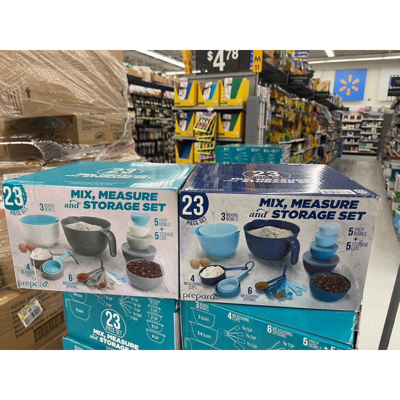 Set đồ bếp - làm bánh cup đong 23 món Prepara