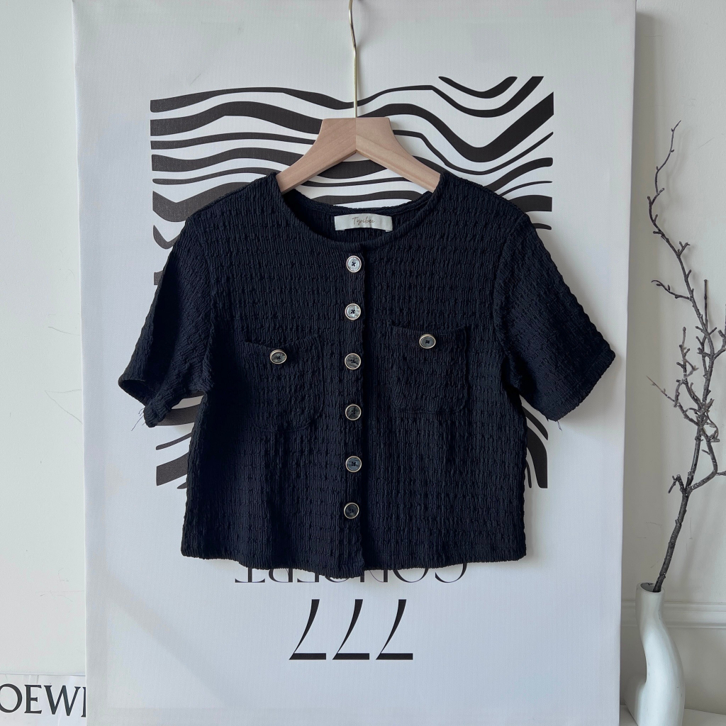 Áo thun 2 túi nút đồng - Tyribee Clothing