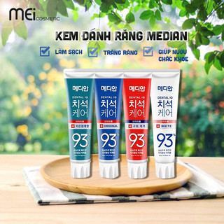 Kem đánh trắng răng median 93% tooth-paste 120gr