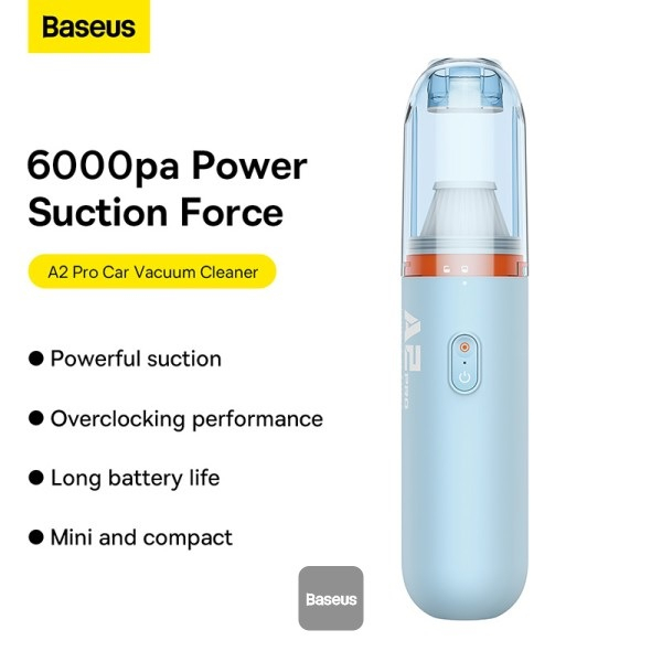 MÁY HÚT BỤI cầm tay mini chuyên dùng cho xe hơi ôtô Baseus A2 Pro / A3 Car Vacuum Cleaner đa năng tiện dụng linh hoạt