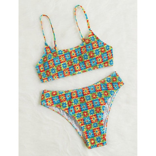 𝒫𝑒𝒶𝒸𝒽𝓎 𝒷𝒾𝓀𝒾𝓃𝒾 - bộ bikini nữ hoa 034