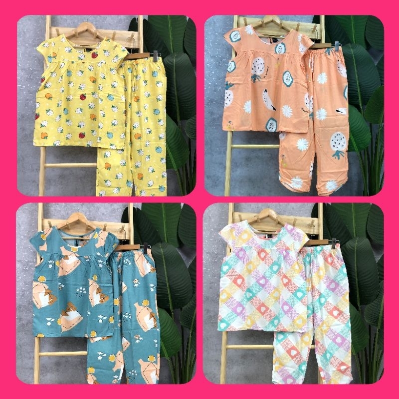 (Tole f21 - Size M) Đồ Bộ 9tấc Tay Búp
