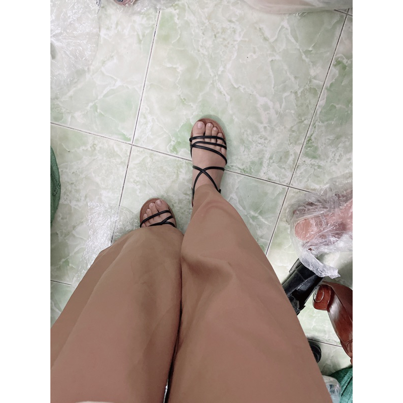 Dép quai hậu dây đan chéo siêu xinh