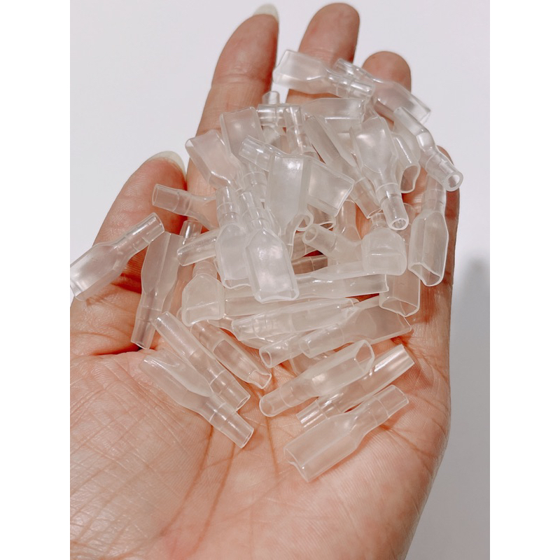 Đầu cos dẹp, cao su cos 6.3, cao su bọc dây còi dây kèn xe máy