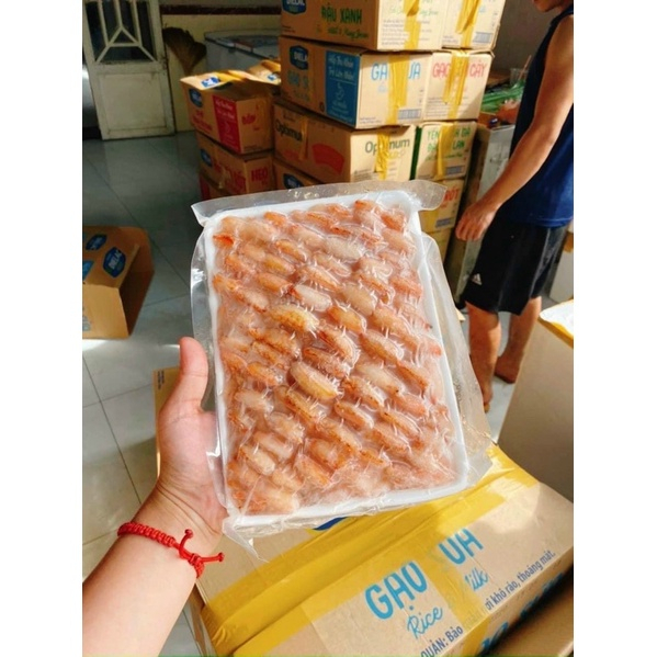 Thịt càng ghẹ bóc sẵn 500gr  rã đông còn 300gr