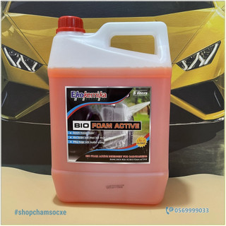 Nước rửa xe bọt tuyết BIO Foam Active Ekokemika can 5L