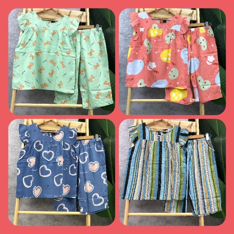 (Tole F21) Đồ Bộ Tole Lửng Cánh Tiên