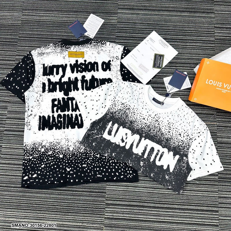 ⚡️HOT⚡️Áo phông V.U.I.T.I.O.N vảy sơn nam nữ hot trend