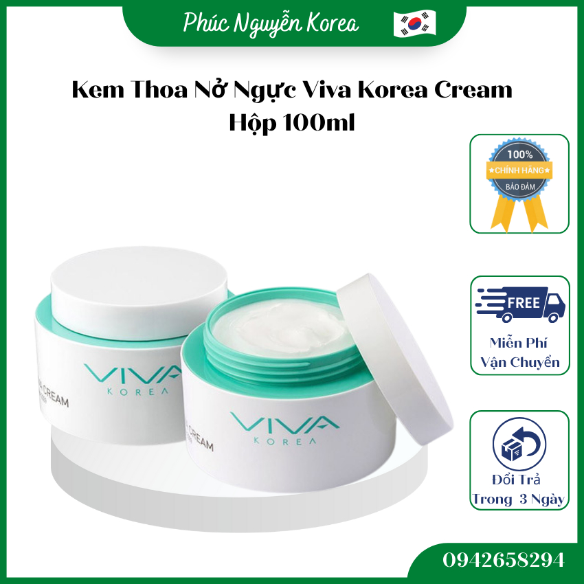 Kem Nở Ngực Viva Korea Cream 100ml