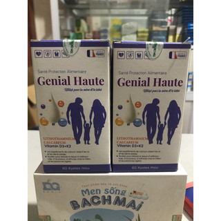 Calci genial haute lọ 60 viên