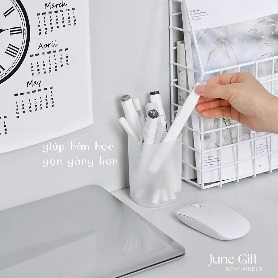 Hộp nhựa 4 tầng đựng bút, văn phòng phẩm, đồ dùng, trang trí decor phòng