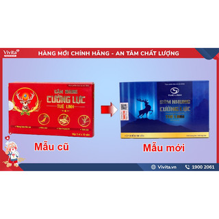 Sâm Nhung Cường Lực Tuệ Linh (Hộp 30 viên)