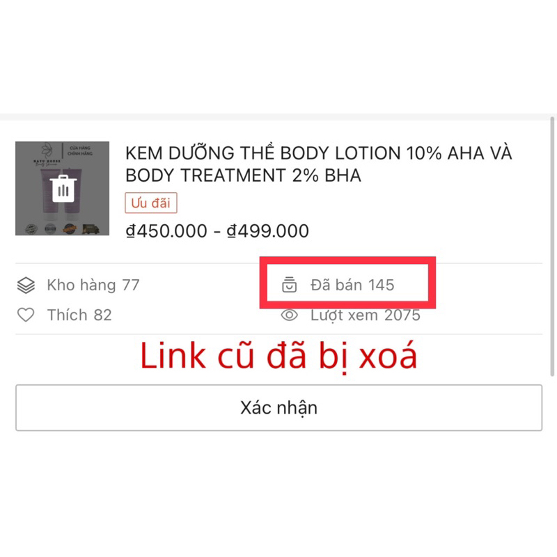 KEM DƯỠNG THỂ SÁNG DA LOTION PC AHA 10% VÀ GIẢM VIÊM LỖ CHÂN LÔNG BHA 2%