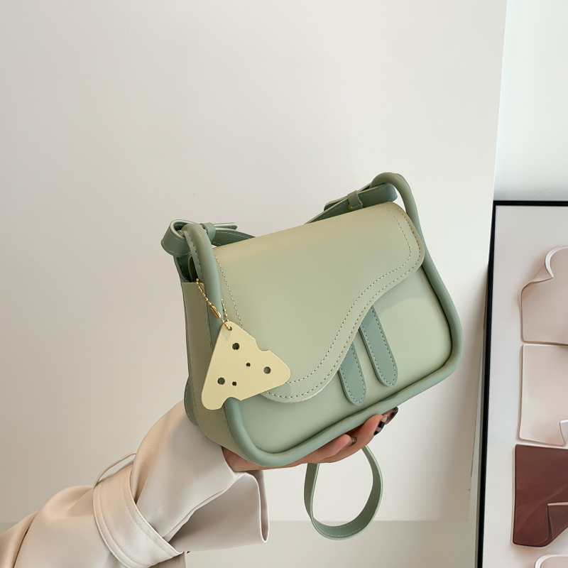 Túi xách nữ đeo chéo đeo vai cầm tay dự tiệc ô trám nắp gập Bong Bags - P001