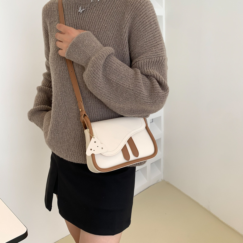 Túi xách nữ đeo chéo đeo vai cầm tay dự tiệc ô trám nắp gập Bong Bags - P001