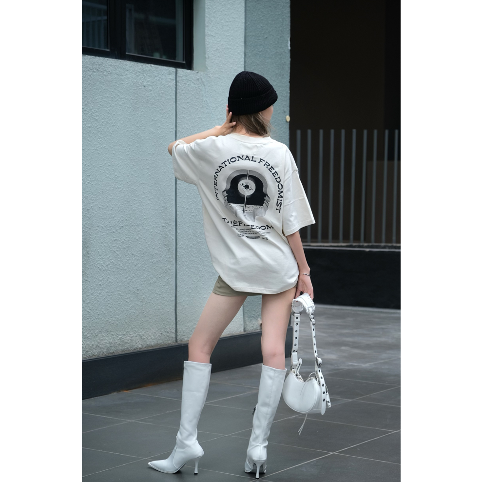Áo thun nam nữ INTERNATIONAL TEE - TheFreedom