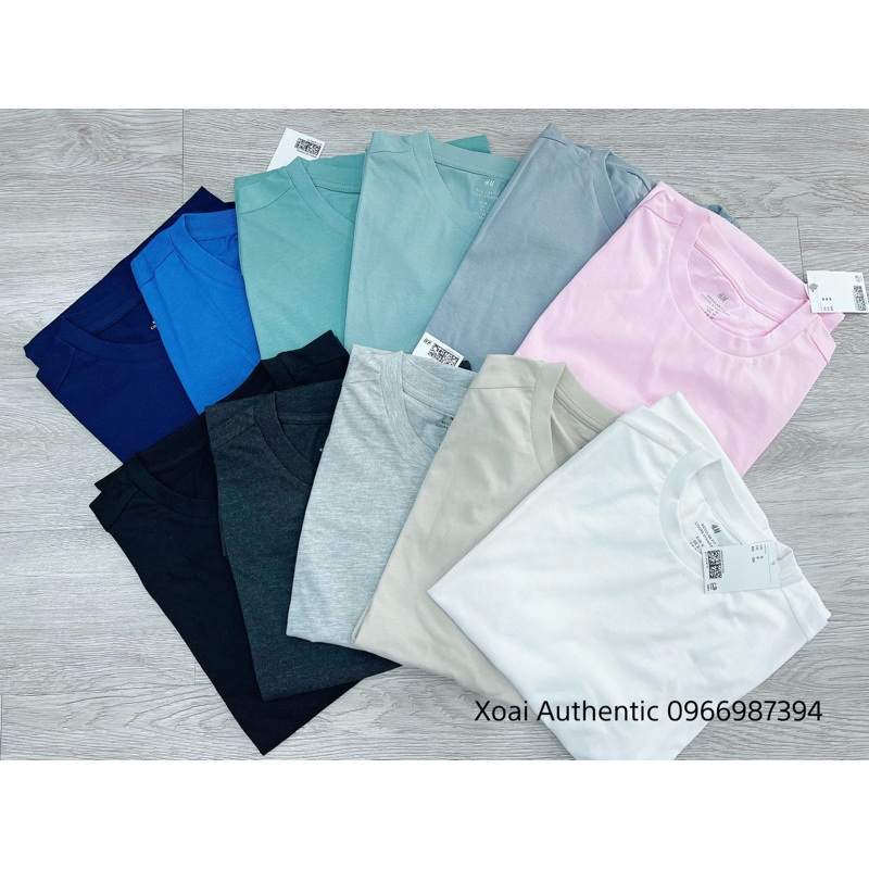 Áo phông nam cổ tròn HM auth