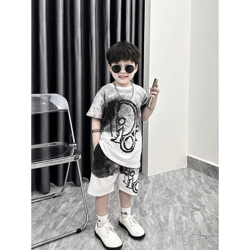 Bộ Cotton bé trai - set bộ hè