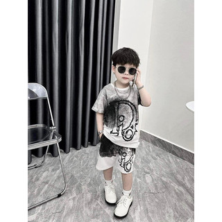 Bộ Cotton bé trai - set bộ hè