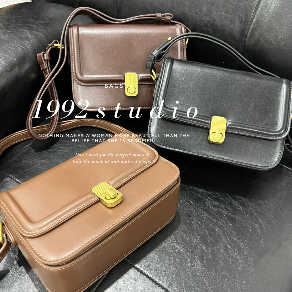 DARIA BAG | 1992s t u d i o | túi form basic | đeo chéo, đeo vai | size 20x16x6cm