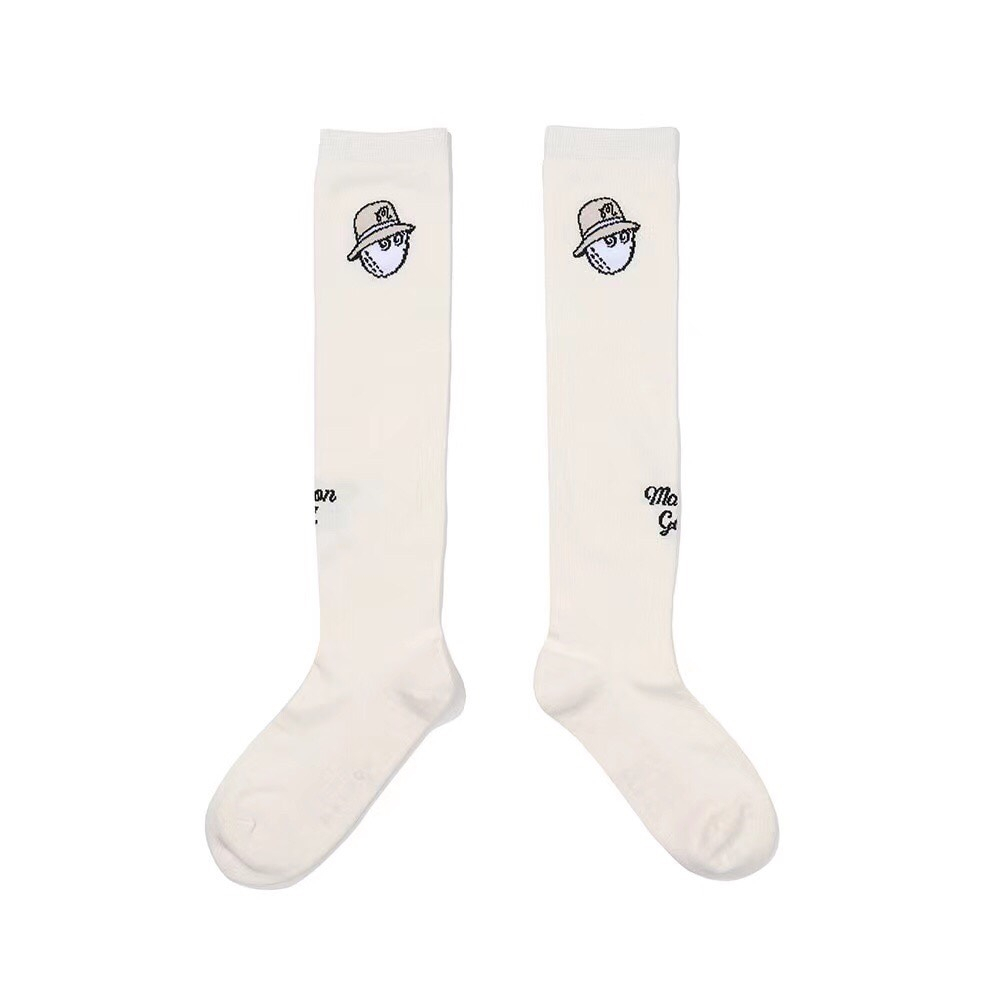 Tất/Vớ dài chân Golf nữ phong cách trẻ trung, năng động phong cách Hàn Quốc Malbon 2023