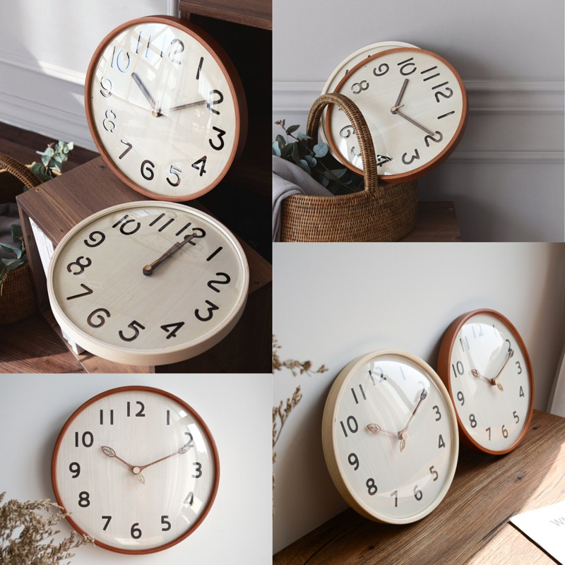 Đồng hồ treo tường phong cách Hàn Quốc Góc Nhà Decor